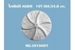 ใบพัดซัก HAIER   10T DIA:33.8 cm.