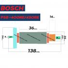 ทุ่นสว่าน BOSCH GSB400 , GSB450RE , GSB450RE Pro, PSB400, PSB400-2 , PSB400RE  (ทองแดงแท้ 100%)  #410156